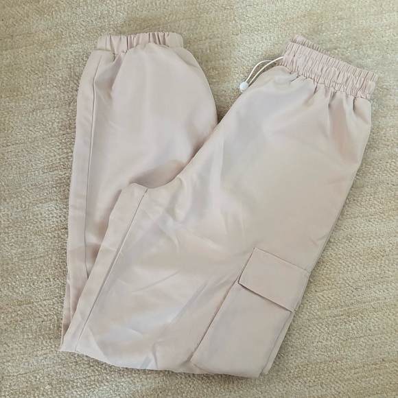 Stretchy Waist Cargo Pants - Picture 2 of 2